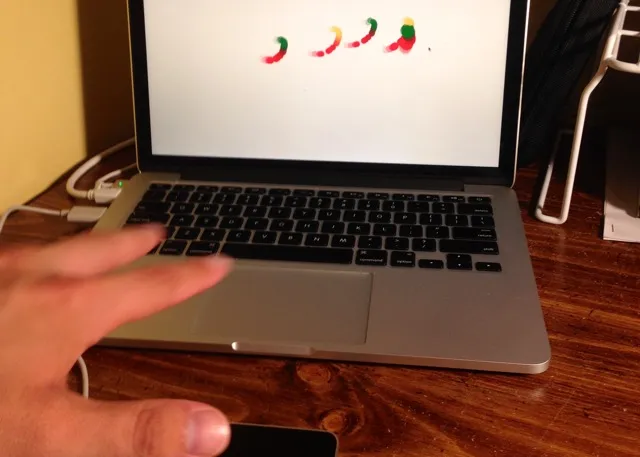 Experimental Leap Motion + D3.js project.